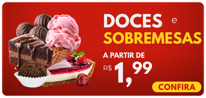 Doces e Sobremesas